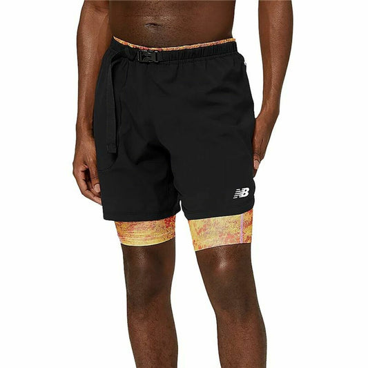 Sport Shorts New Balance Impact Run 2 in 1 Schwarz Herren