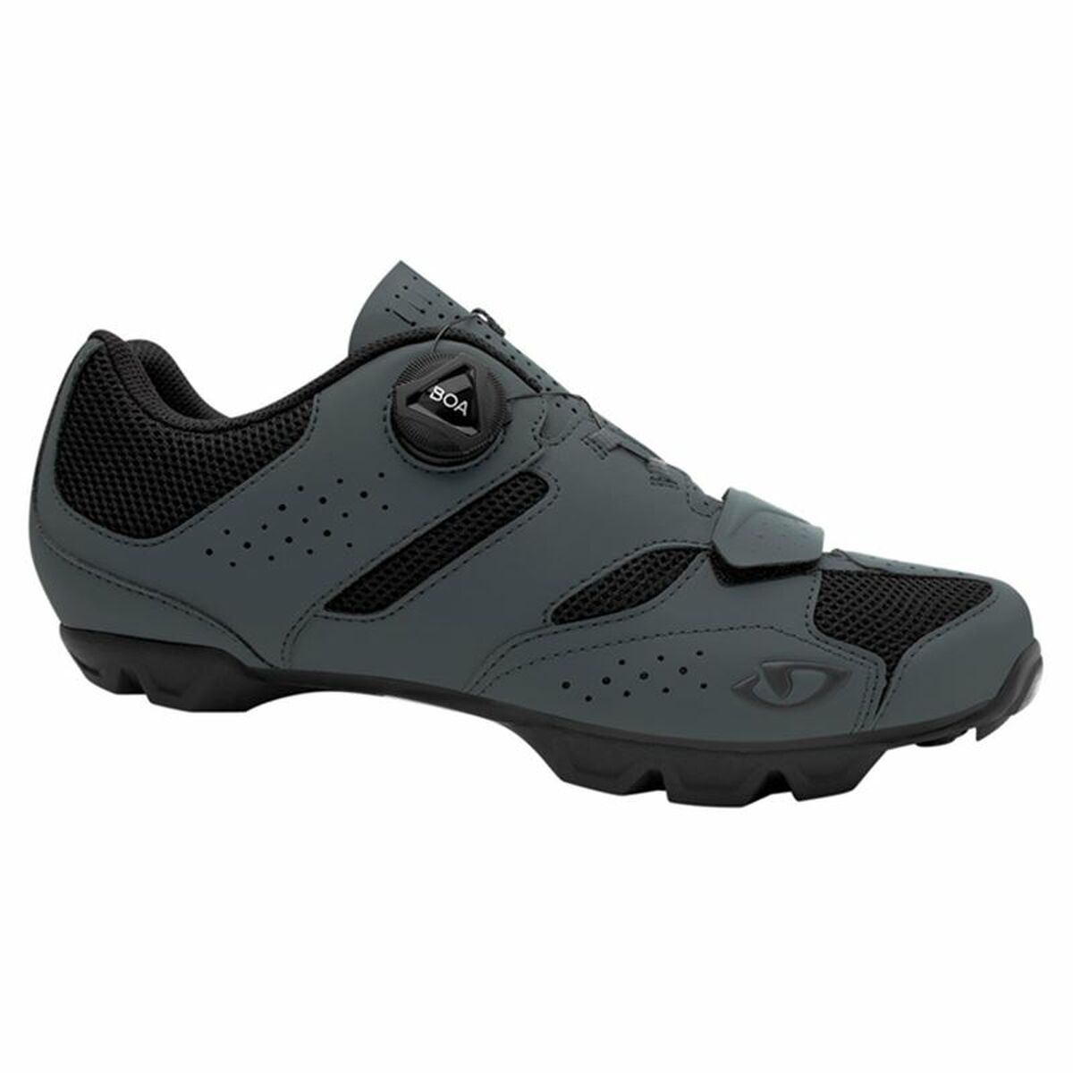 Radfahren Schuhe Giro Cylinder II Grau Bunt