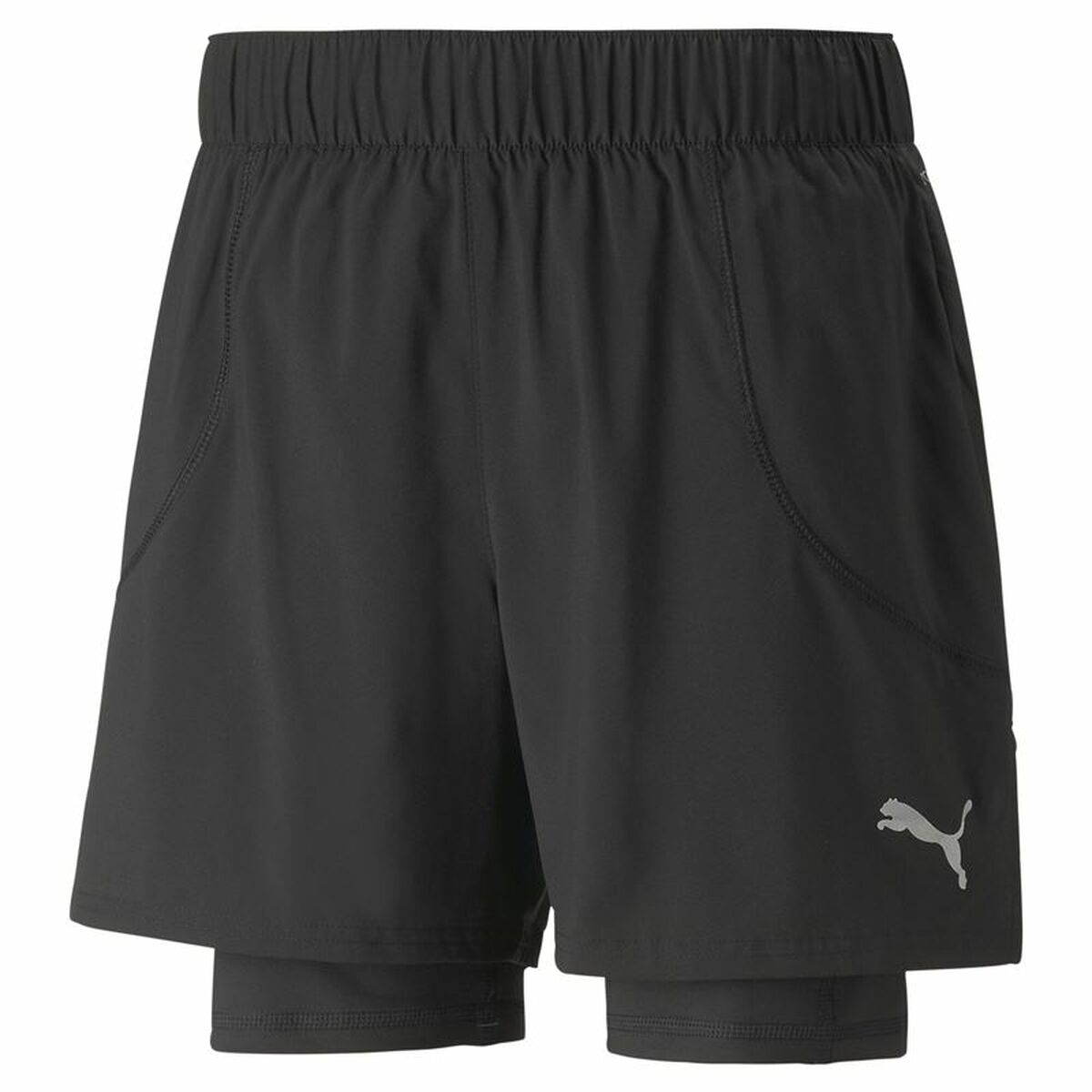 Sport Shorts Unisex Puma Run 2in1 5" Schwarz