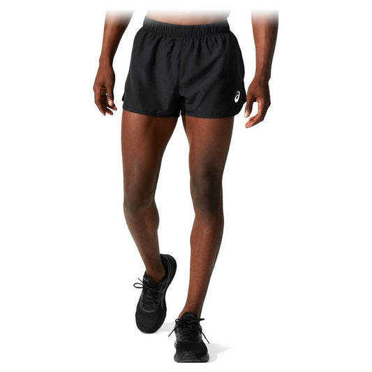 Herren-Sportshorts Asics Core Split  Schwarz