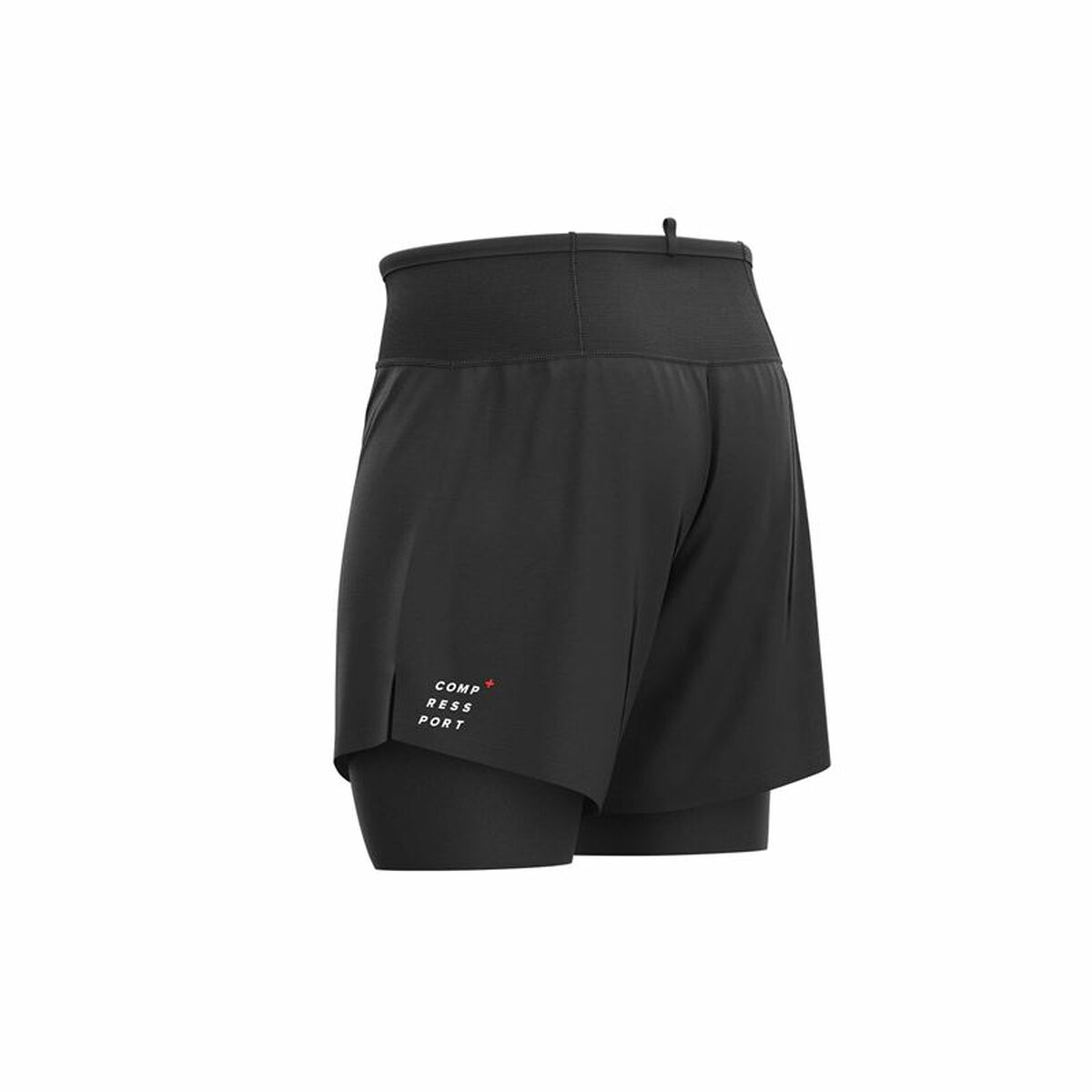 Sport Shorts Compressport Trail 2-in-1 Schwarz Herren